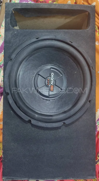 Audio woofer 12inch with box new condition Image-1