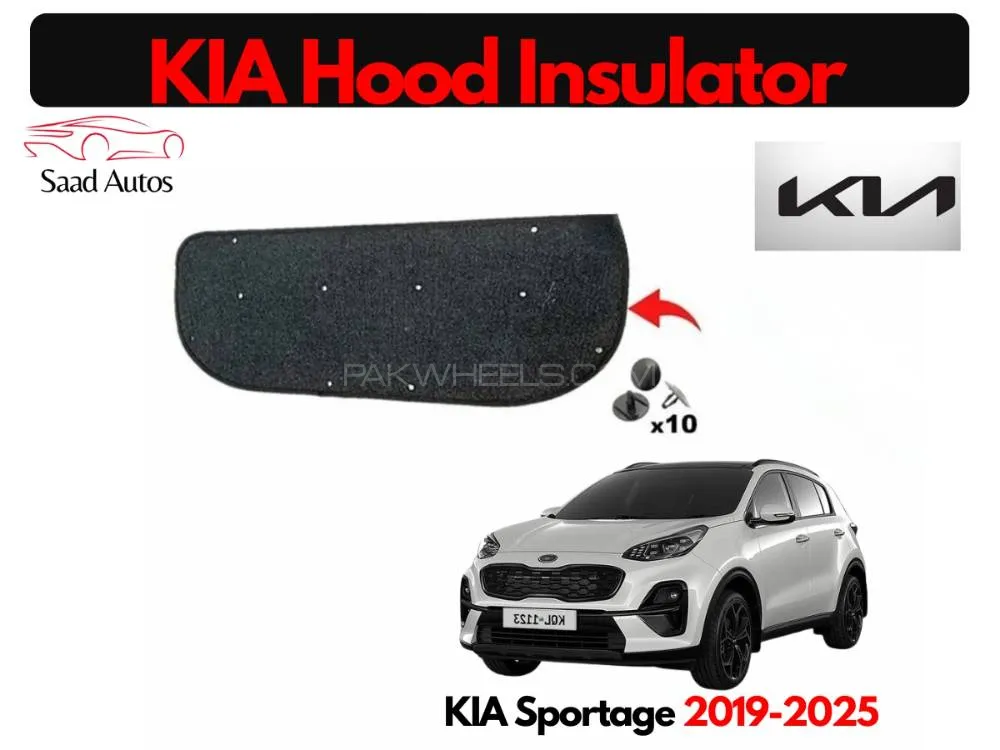 Bonnet Hood Insulator Liner for KIA Sportage (2019–2025) – Local Fit Namda Cover Image-1