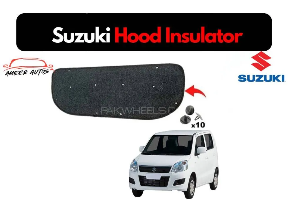 Bonnet Hood Insulator Liner for Suzuki Wagon R 2014-2020– Local Fit Namda Cover Image-1