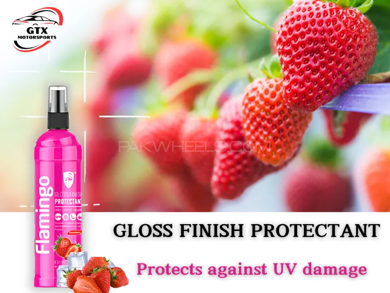 Flamingo Gloss Finish Protectant – 315ml (Strawberry) Image-1