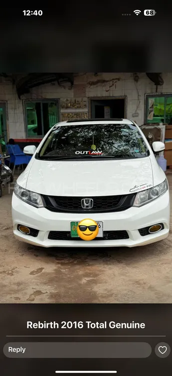 Honda Civic 2016 for Sale in Islamabad Image-1