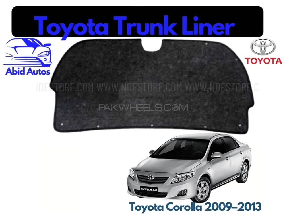 Trunk Liner Digi Cover for Toyota Corolla (2009–2013) – Local Fit Namda Sheet Image-1