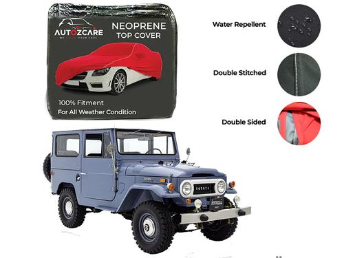 Toyota Land Cruiser FJ40 Neoprene Top Cover - Model 1960-1984  Toyota Land Cruiser FJ40 Neoprene Top Cover - Model 1960-1984