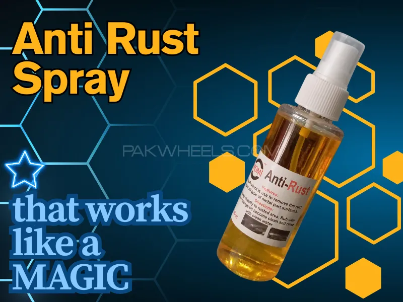 Anti Rust Spray for Metal Parts of Motorcycle Cars & Other uses. | Anti Spray That Works. Image-1