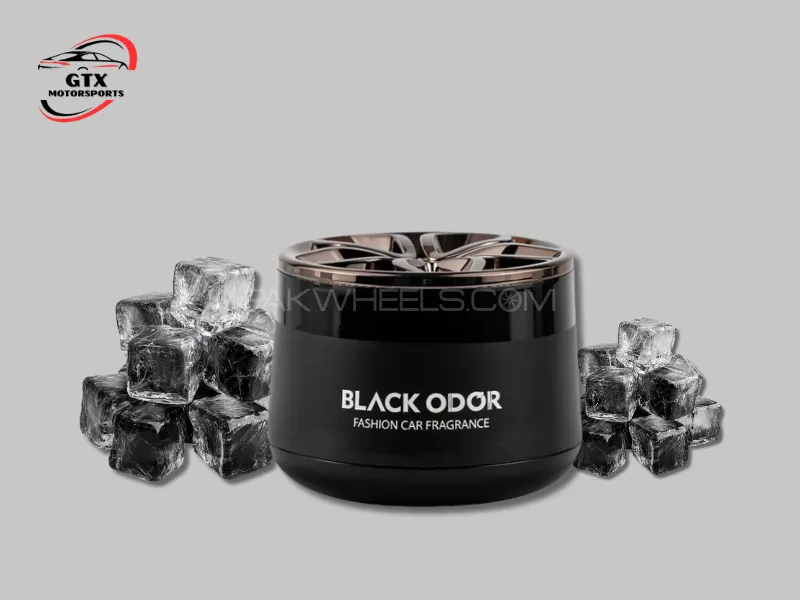 Black Odor Fashion Car Fragrance Gel – Black Ice Image-1