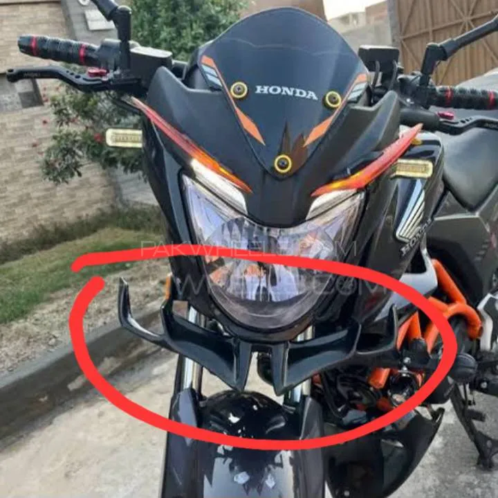 CB150, GR150 & YBR Wing spoiler Image-1