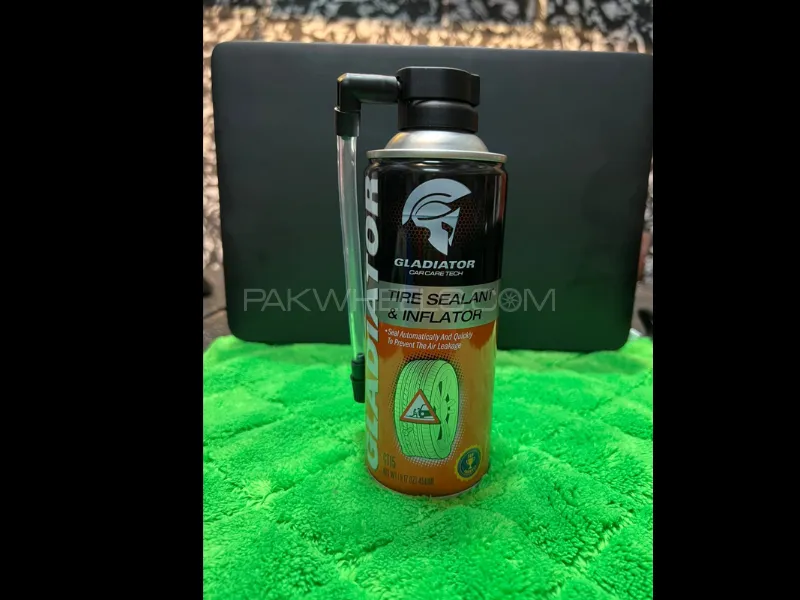 Gladiator Tire Sealant & Inflator – Instant Flat Tire Repair Image-1
