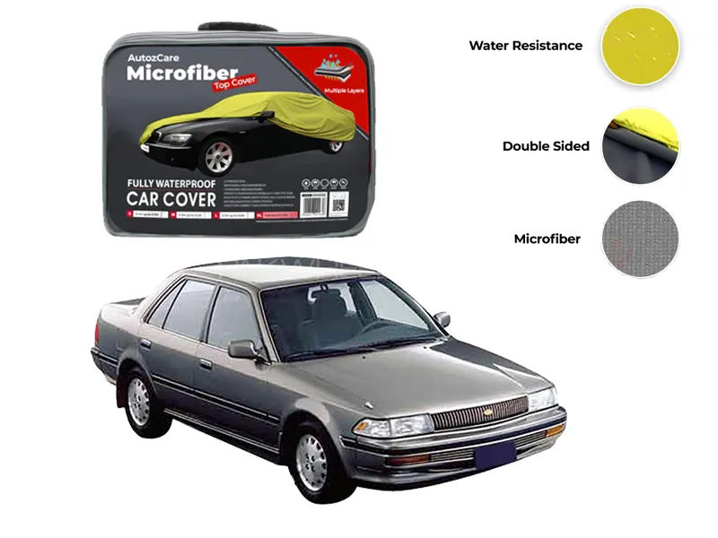 Toyota Corona Microfiber Car Top Cover - Model - 1987-1992 Image-1