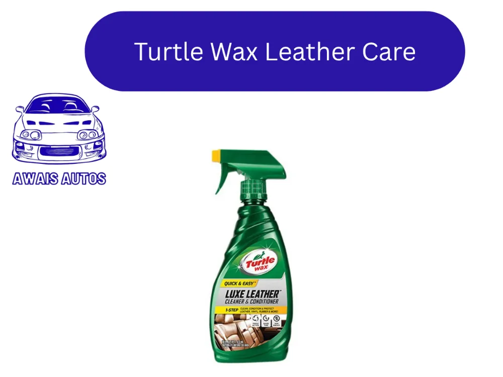 Turtle Wax Luxe Leather Conditioner & Cleaner | Cleans, Nourishes & Protects Leather Image-1