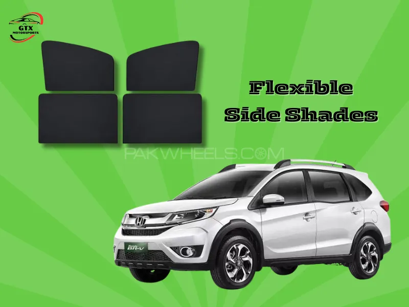 Flexible Side Shades for Honda BRV 2017-2023 Image-1