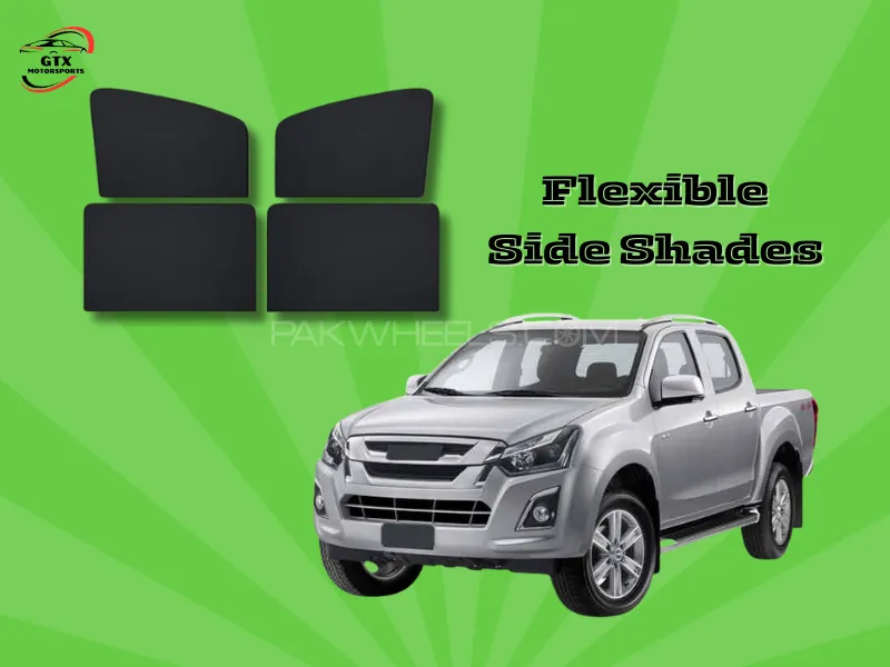 Flexible Side Shades for Isuzu D-Max (2018–2024) Image-1