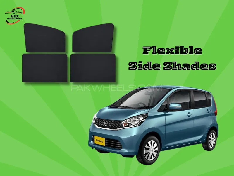 Flexible Side Shades for Nissan Dayz 2012–2017 Image-1