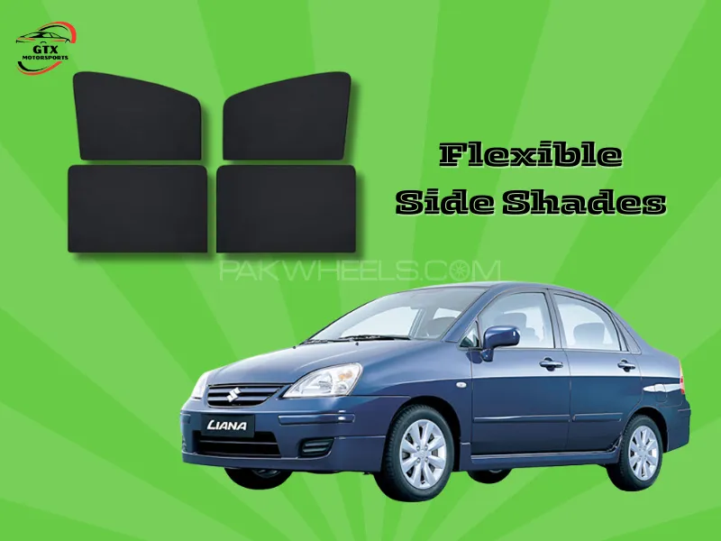 Flexible Side Shades for Suzuki Liana 2006-2014 Image-1
