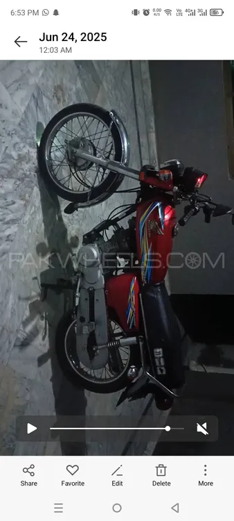 Honda CG 125 2018 for Sale Image-1