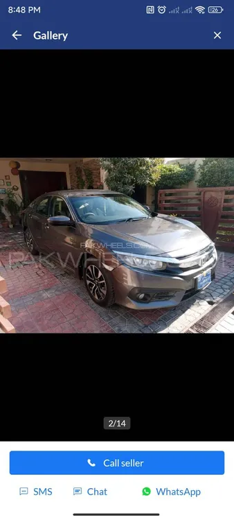 ہونڈا سوک 2016 for Sale in راولپنڈی Image-1