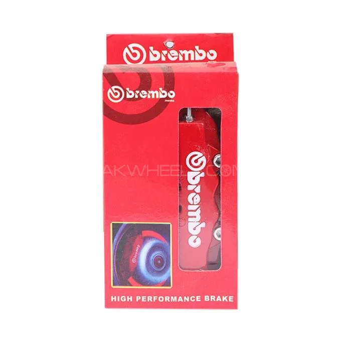 Brembo High Performance Car Break Pedal - Red (Medium) Image-1