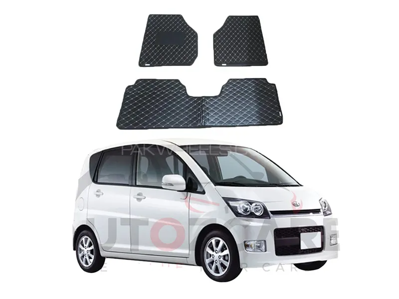 Daihatsu Move Model 2006- 2010 7D Floor Mat ( Flat Style )  Image-1