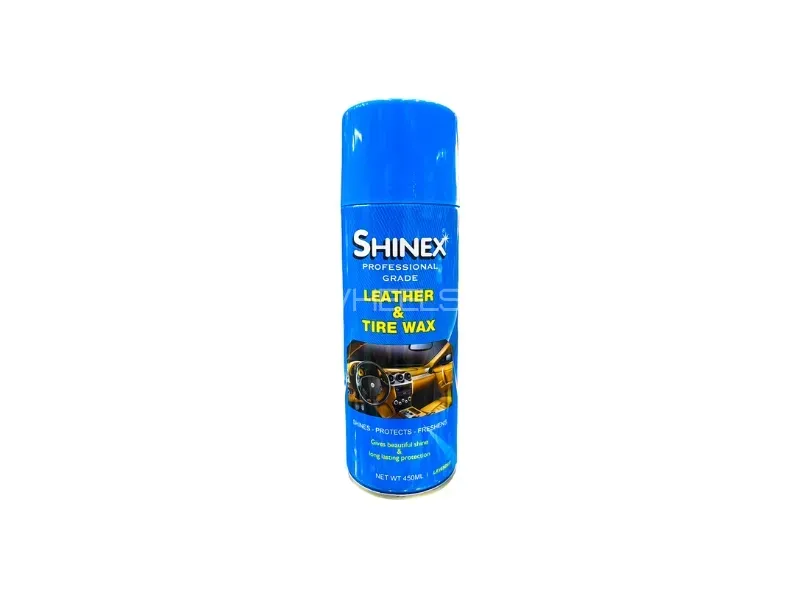 Shinex Leather And Tire Wax 450ML | Lavender | High Quality Image-1