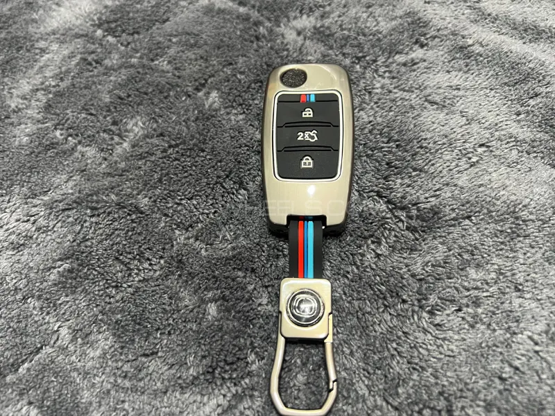 Changan Alsvin Metal Key Cover – Premium Protection & Sleek Design Image-1