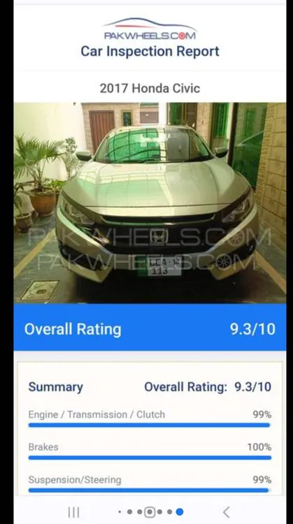 Honda Civic 2017 for Sale in Lahore Image-1