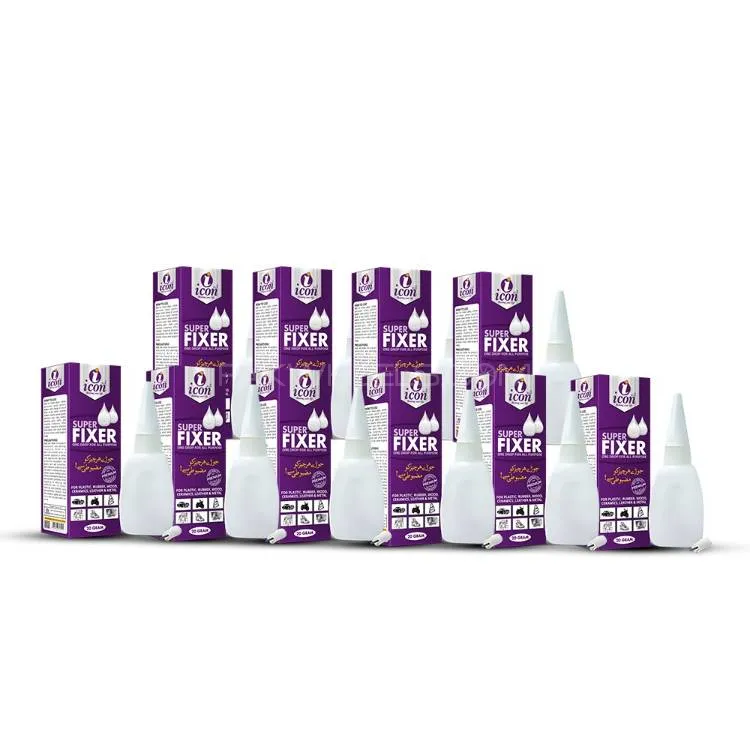 Icon Plus Super Fixer 20g | Strong Adhesive Glue for Plastic, Rubber, Metal, Wood, Glass & More  Image-1