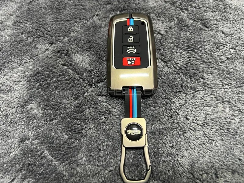 Toyota Corolla Grande Zinc Alloy Metal Key Cover Image-1