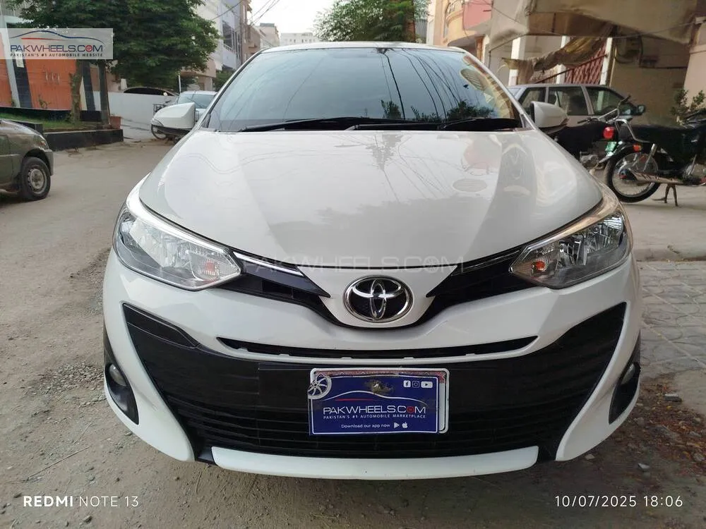 Toyota Yaris Sedan 2021 for Sale in Karachi Image-1
