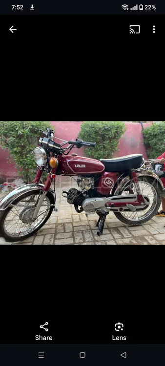 Yamaha Royale YB 100 1986 for Sale Image-1