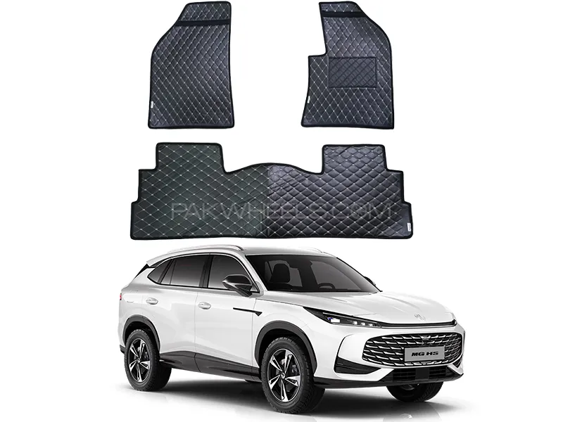  MG HS 7D Floor Mat ( Flat Style ) 3PCS - Model 2020-2025 Image-1
