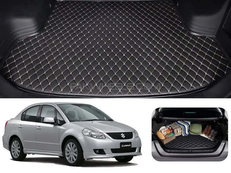 Suzuki Liana 7D Trunk mat - Model 2006-2014 Image-1