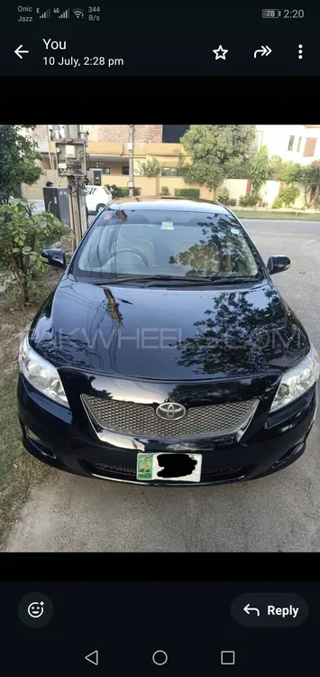 Toyota Corolla 2009 for Sale in Lahore Image-1