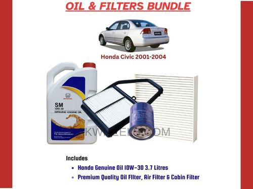 HONDA CIVIC 2001-2006 OIL AND FILTERS BUNDLE HONDA CIVIC 2001-2006 OIL AND FILTERS BUNDLE