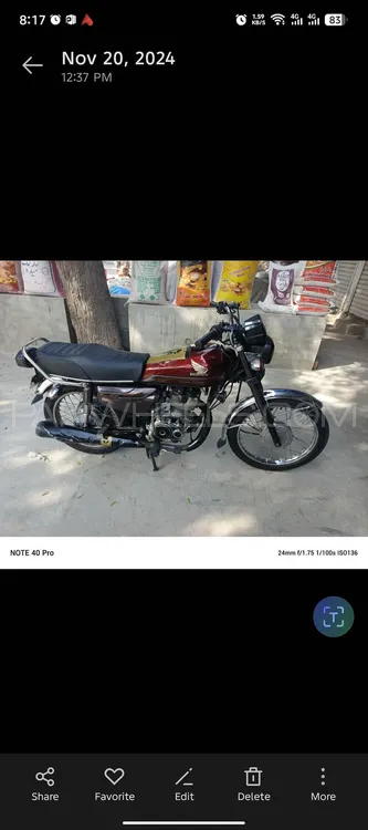 Honda CG 125 2020 for Sale Image-1