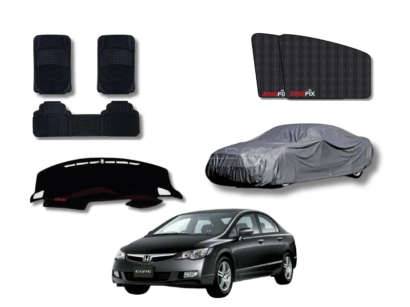 Honda Civic 2006–2012 Complete Interior & Exterior Protection Kit – 4 in 1 Image-1