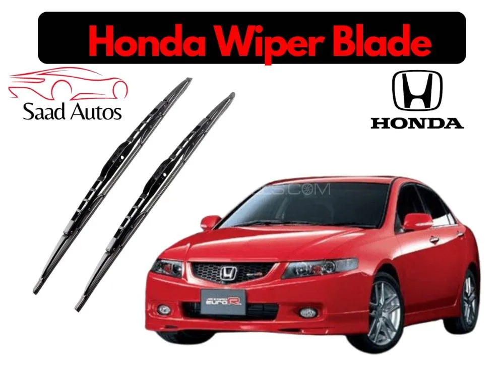 Soft Rubber Wiper Blade for Honda Accord CL7 / CL9 – Quiet & Streak-Free Fit Image-1