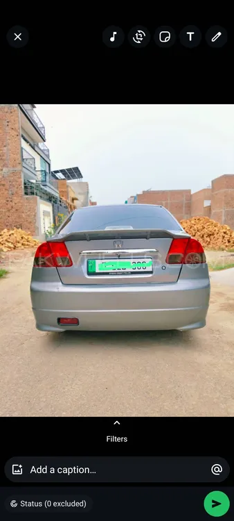 Honda Civic 2004 for Sale in Peshawar Image-1