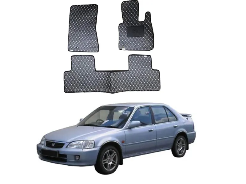 Honda City Model 1998-2002 7D Floor Mat 3PCS  Image-1