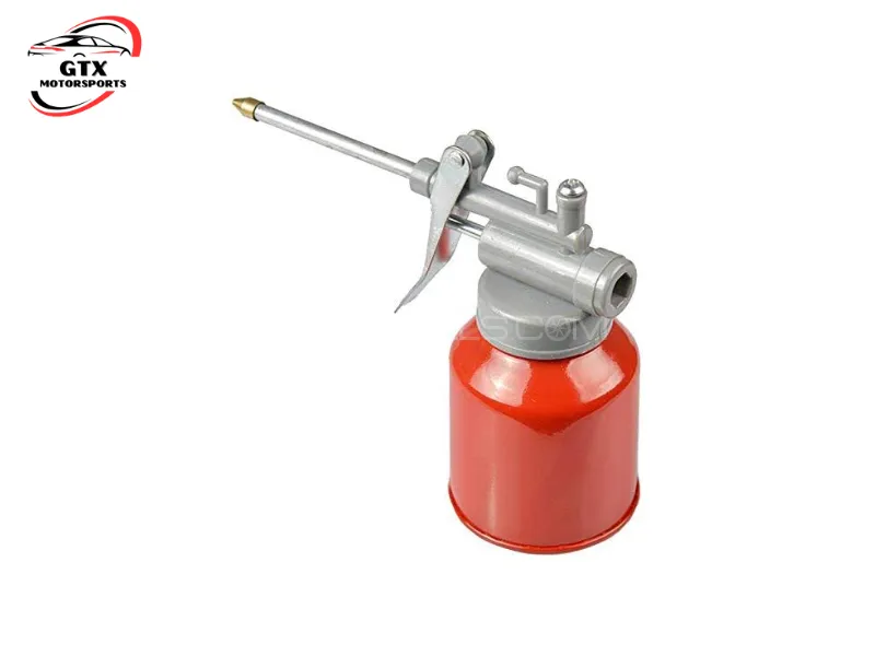 Metal Machine Oil Pump Bottle – Refillable Auto Lubrication Dispenser Image-1