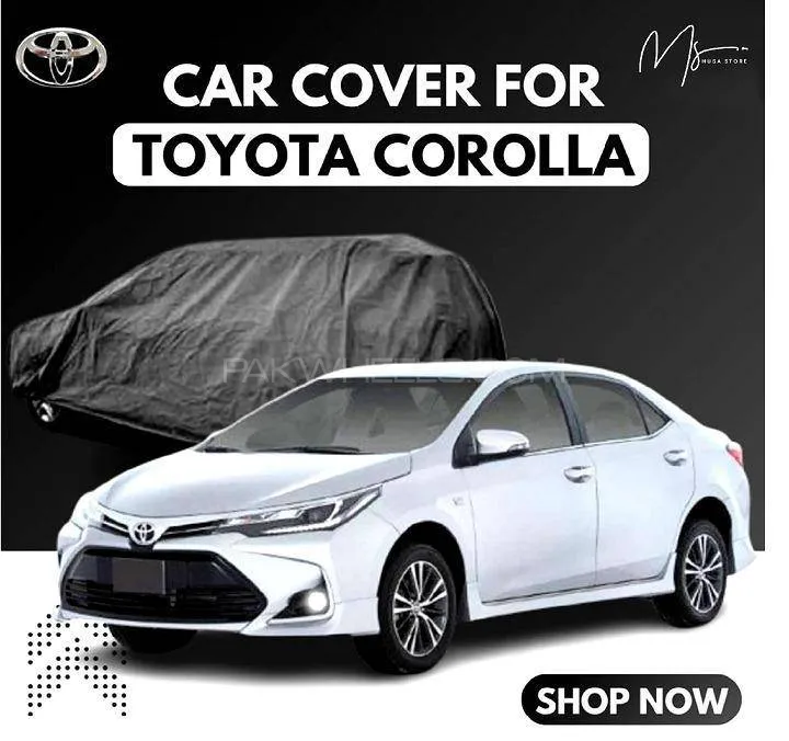 Premium Water and Dust Proof Top Cover For Toyota Corolla Image-1