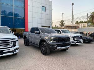 Ford Raptor Ranger 
3000 V6 Twin Turbo Petrol 
Model: 2022
Mileage: 12,600 km 
Unregistered 
Fresh Import 2025 

*PPF Coated 
*Right Hand Drive 
*Top of the line Variant

Calling and Visiting Hours

Monday to Saturday

11:00 AM to 7:00 PM