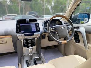 Prado TZ.G 2.8 Diesel 
Model: 2020
Mileage: 28,000 km
Unregistered 

*Wooden Steering
*Height control
*Leather & power seats
*Heating & cooling seat
*Orignal TV + 4 cameras
*Headlight washer
*Paddle shifters 
*Memory seats
*4x4 System
*Multi terrain system (MTS)
*Crawl control
*Traction control
*Ambient lighting
*Sunroof
*7 seater

Calling and Visiting Hours

Monday to Saturday

11:00 AM to 7:00 PM