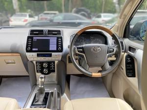 Prado TZ.G 2.8 Diesel 
Model: 2020
Mileage: 28,000 km
Unregistered 

*Wooden Steering
*Height control
*Leather & power seats
*Heating & cooling seat
*Orignal TV + 4 cameras
*Headlight washer
*Paddle shifters 
*Memory seats
*4x4 System
*Multi terrain system (MTS)
*Crawl control
*Traction control
*Ambient lighting
*Sunroof
*7 seater

Calling and Visiting Hours

Monday to Saturday

11:00 AM to 7:00 PM
