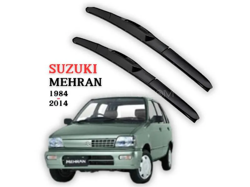 Tri-Stage Windshield Wiper Blades for Suzuki Mehran – Streak-Free Visibility | Silent Wipe | Heavy-D Image-1