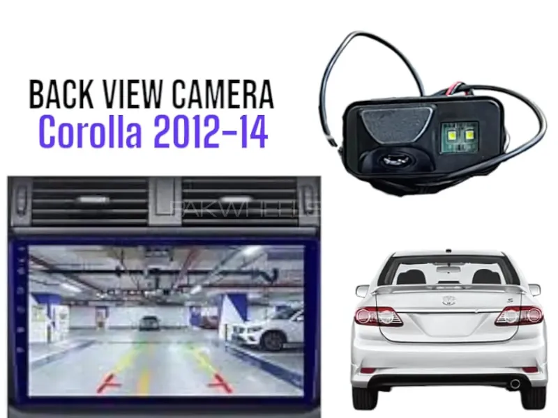 Back View Camera for Toyota Corolla 2008-2014 Image-1