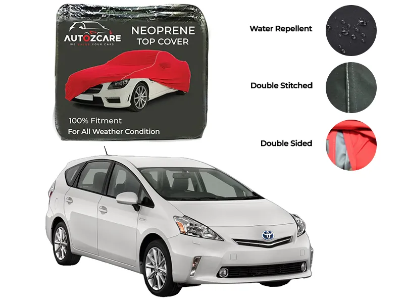  Toyota Prius Neoprene Top Cover - Model 2009-2015 Image-1