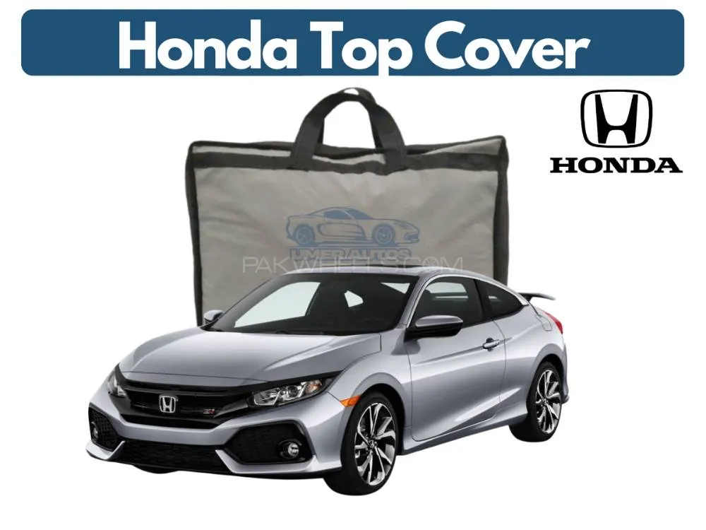 Honda Civic 2018 Top Cover | Waterproof Black Parachute | Scratch & Heat Resistant Image-1