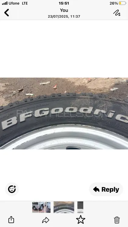 heavy duty bullet proof tayar size LT275/65R17 Image-1