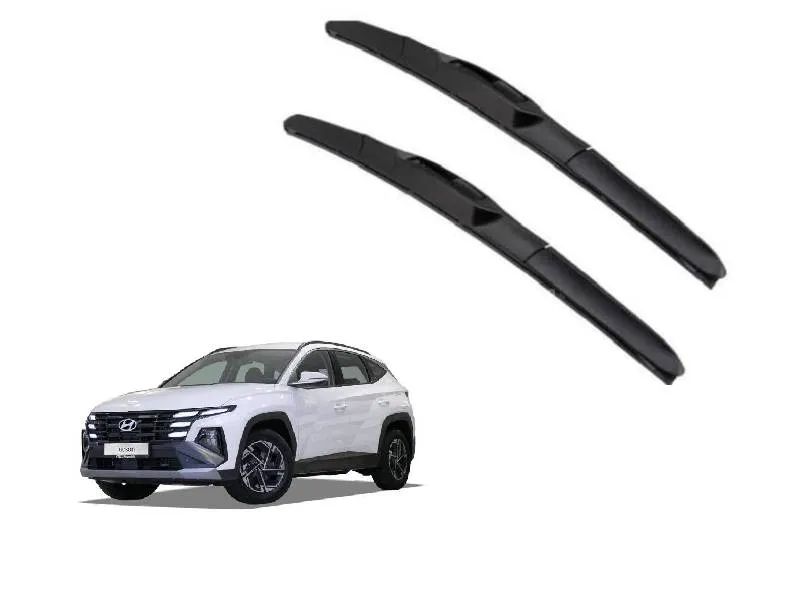 Hyundai Tucson Windshield Wiper Blades – OEM Fit | Graphite Rubber | Silent Wiping | Streak-Free Vis Image-1