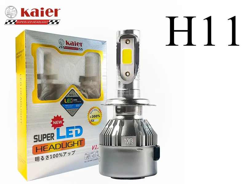 KAIER Car LED Headlight Auto Headlamp H11 6000k Image-1