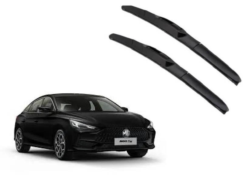 MG 5 Windshield Wiper Blades – Perfect OEM Fit | Graphite-Coated Rubber | Silent & Smooth Wiping | A Image-1